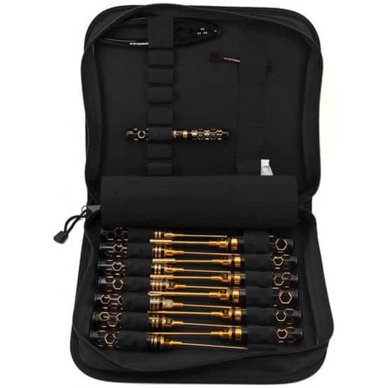 AM Arrowmax Black Golden Off Road Toolset w/Tool Bag (16)