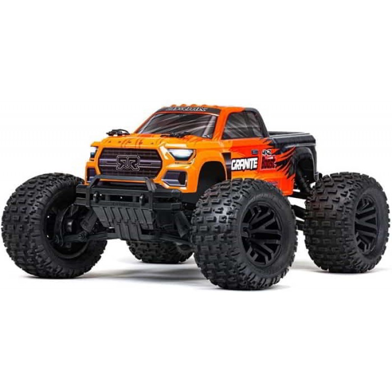 Arrma Granite 4X2 BOOST 1/10 Electric RTR Monster Truck (Orange) w/SLT2 2.4GHz Radio