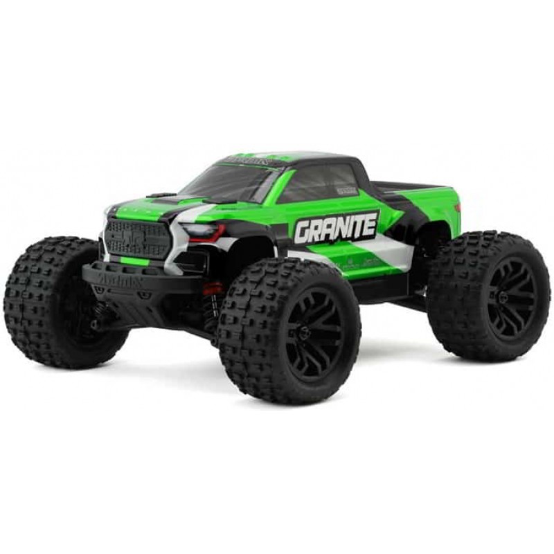 Arrma Granite Grom MEGA 4WD 380 Brushed 1/18 Monster Truck RTR (Green) w/SLT2 2.4GHz Radio, Battery & Charger