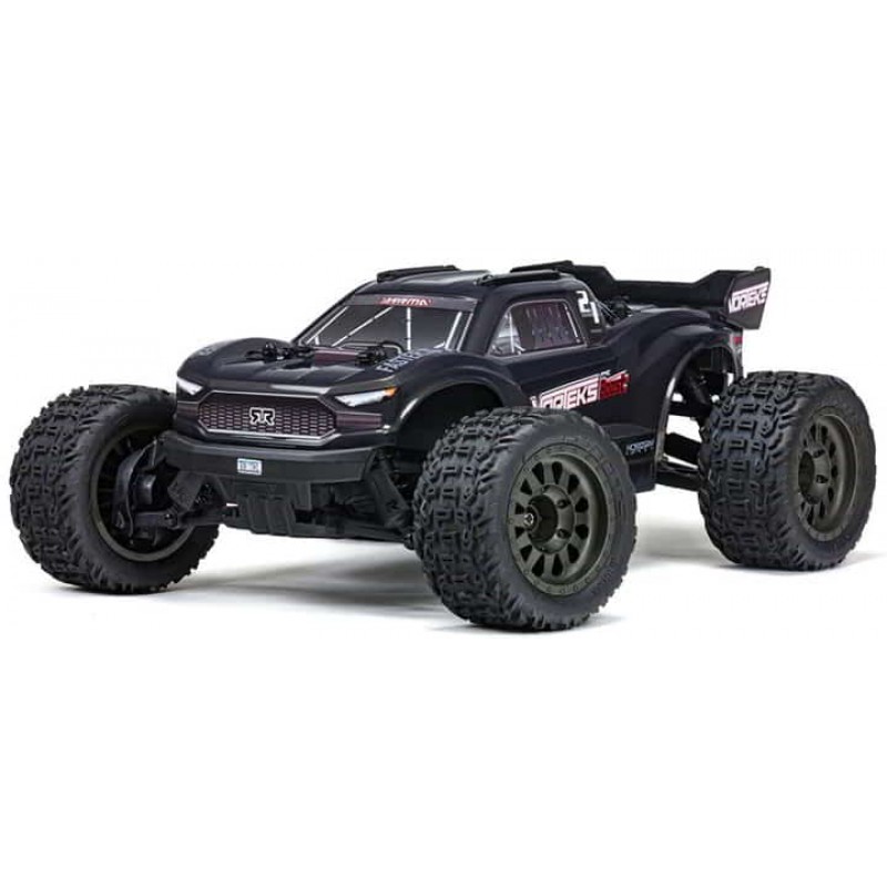 Arrma Vorteks 4X2 BOOST 1/10 Electric RTR Stadium Truck (Gun Metal) w/SLT2 2.4GHz Radio