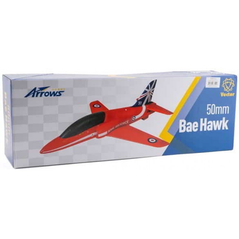 Arrows Hobby Bae Hawk 50mm EDF PNP Electric Airplane (661.5mm) w/Vector Flight Stabilization System