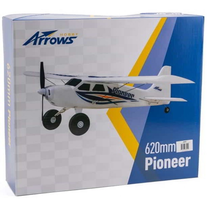 Arrows Hobby Pioneer RTF Electric Airplane (620mm) w/Vector Flight Stabilization System