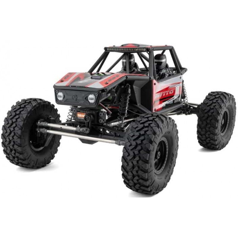 Axial Capra 1.9 4WS Unlimited Trail Buggy 1/10 RTR 4WD Rock Crawler (Black) w/DX3 2.4GHz Radio