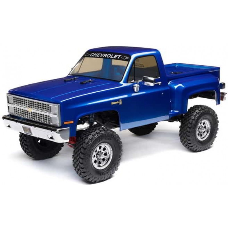 Axial SCX10 III 1982 Chevy K10 Base Camp RTR 4WD Rock Crawler (Blue) w/2.4GHz Radio