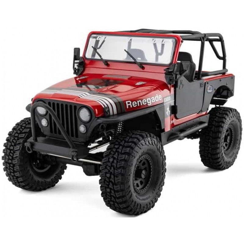 Axial SCX10 III Jeep CJ-7 RTR 4WD Rock Crawler (Red) w/DX3 2.4GHz Radio