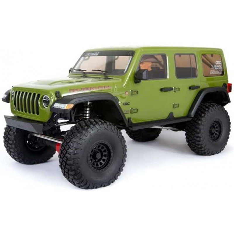 Axial SCX6 Jeep JLU Wrangler 1/6 4WD RTR Electric Rock Crawler (Green) w/DX3 Radio & Smart ESC