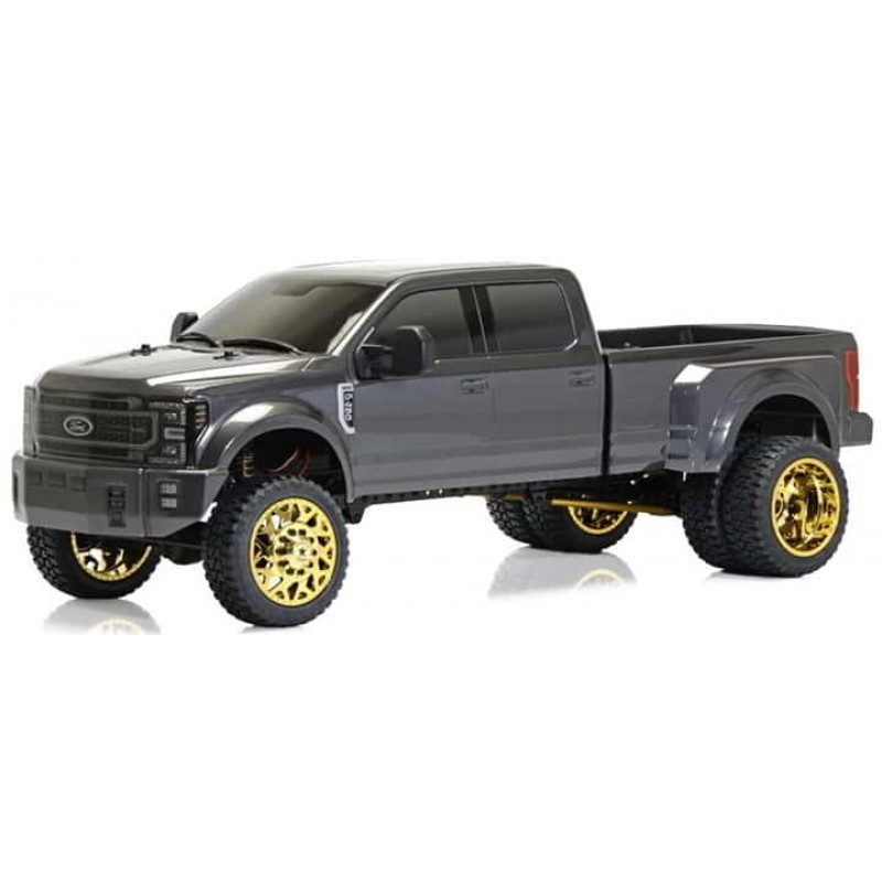 CEN Ford F450 SD V2 1/10 RTR Custom Dually Truck (Grey Titanium) w/2.4GHz Radio