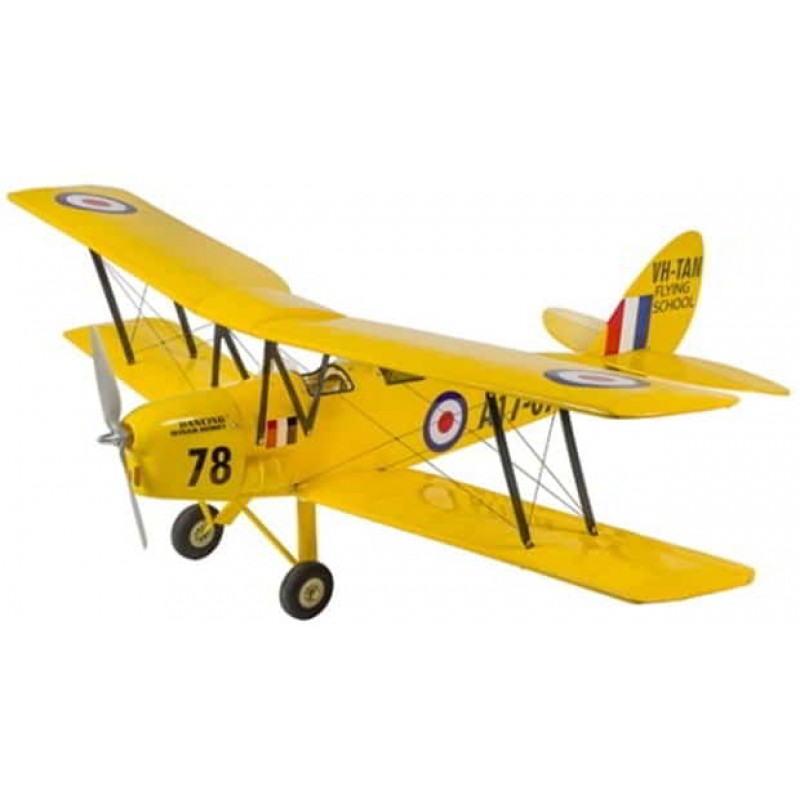 DW Hobby Tiger Moth ARF Electric Airplane Kit (800mm)