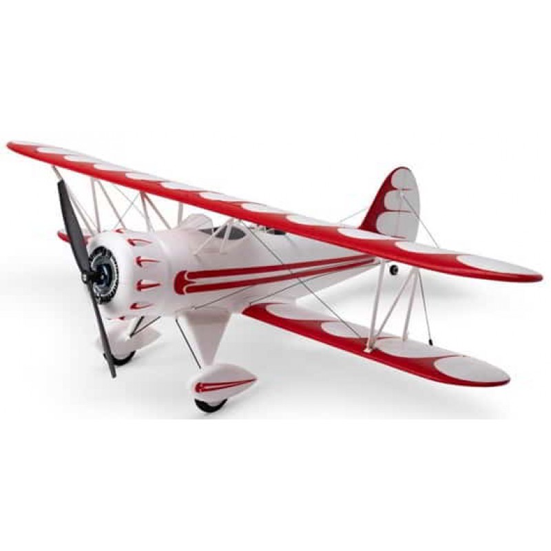 E-flite Ultra-Micro UMX Waco BNF Basic Electric Airplane (550mm) (White) w/AS3X & SAFE