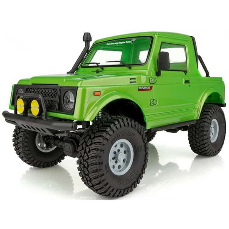 Element RC Enduro Bushido Trail Truck 4X4 RTR 1/10 Rock Crawler (Green) w/2.4GHz Radio, Battery & Charger