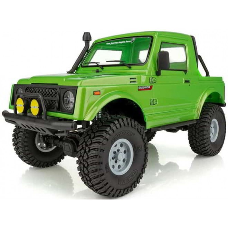 Element RC Enduro Bushido Trail Truck 4x4 RTR 1/10 Rock Crawler (Green) w/2.4GHz Radio