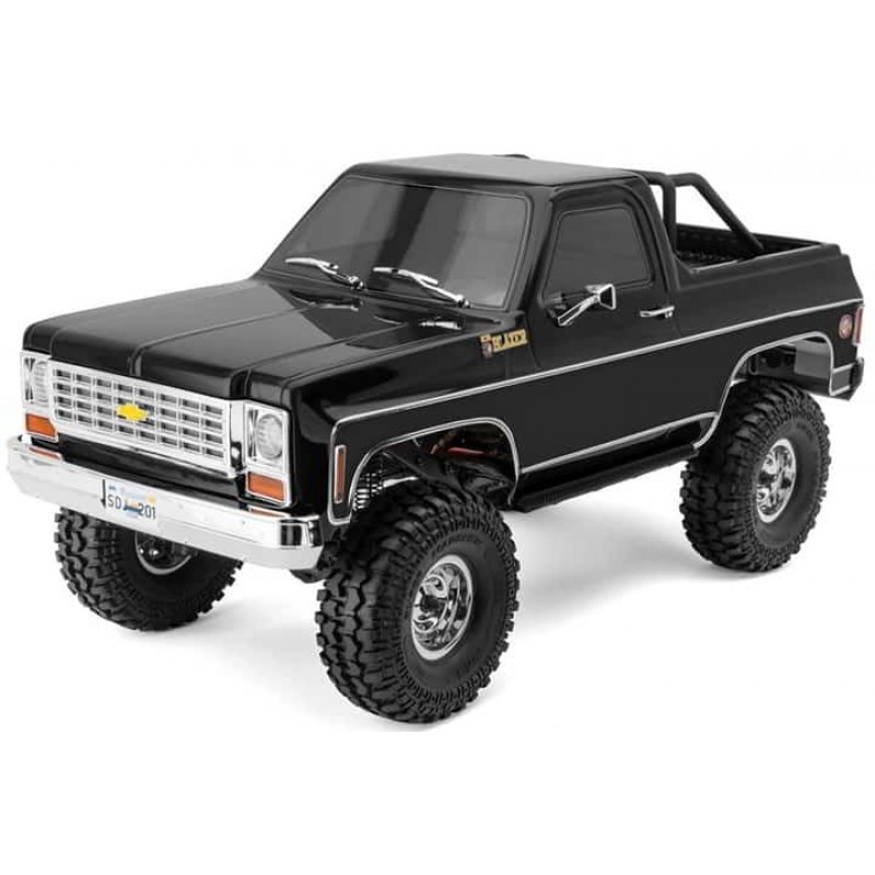 FMS FCX10 Chevrolet K5 Blazer 1/10 RTR Rock Crawler (Black)