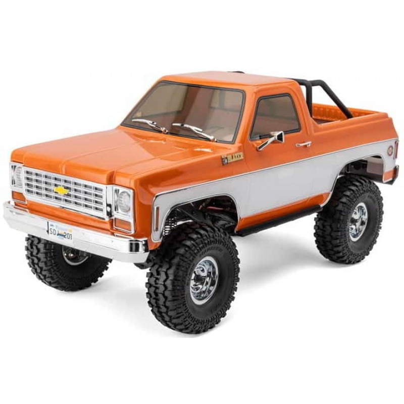 FMS FCX10 Chevrolet K5 Blazer 1/10 RTR Rock Crawler (Orange)