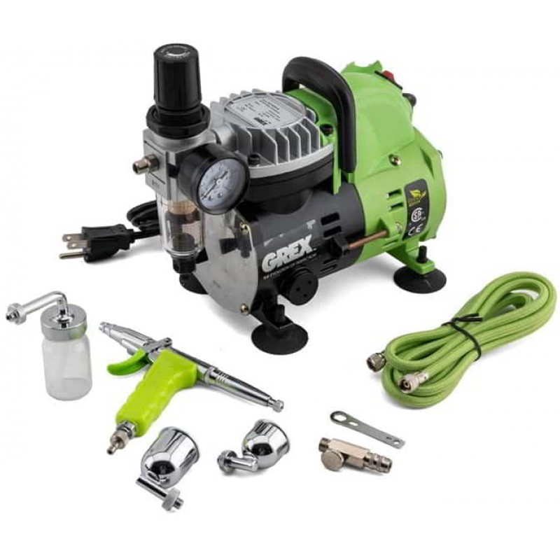 Grex Airbrush Grex Genesis.XT & AC1810-A Compressor Combo Kit