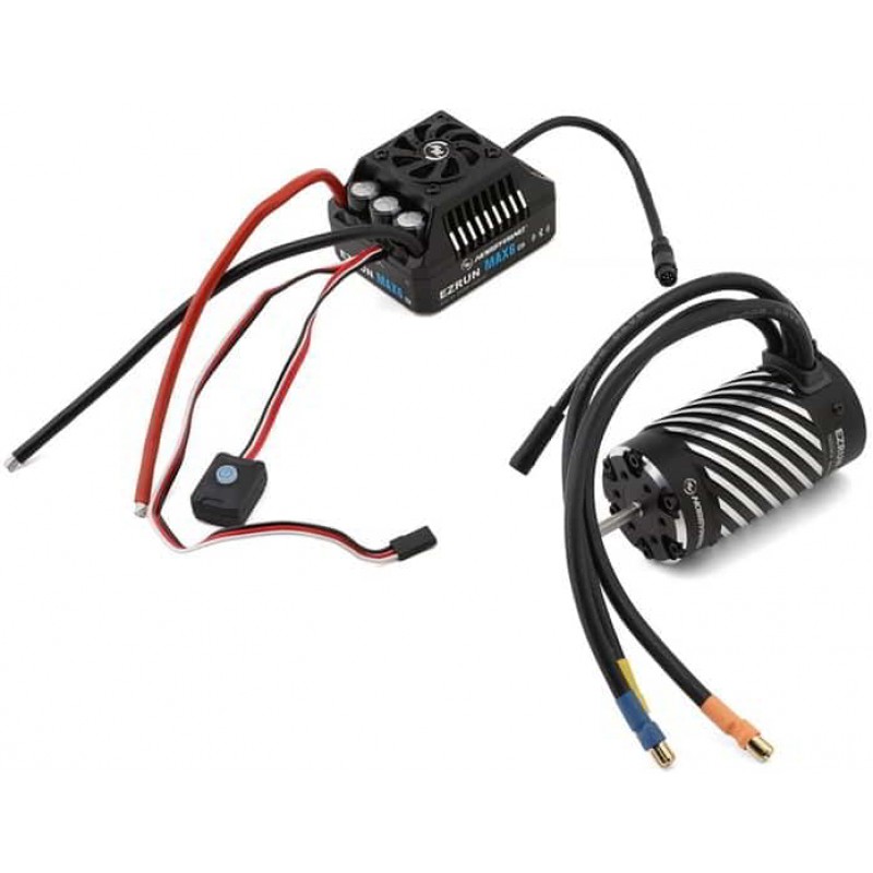 Hobbywing EZRun MAX6 G2 Sensored Brushless ESC & Motor Combo w/4990SD G2 (1650kV)