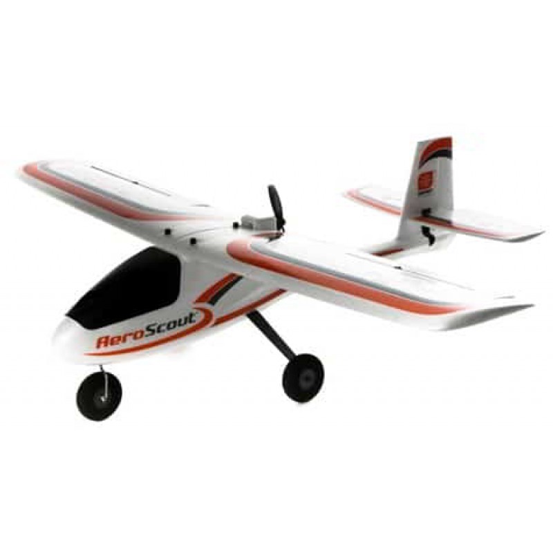 HobbyZone AeroScout S 2 1.1m BNF Trainer Electric Airplane