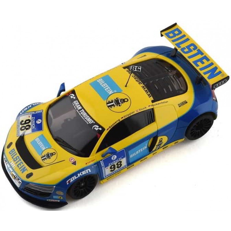 Kyosho MR-03 Mini-Z Racer ReadySet w/Audi R8 2010 LMS Body (Yellow/Blue) w/KT-531P 2.4GHz Radio