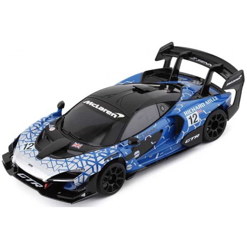 Kyosho MR-03 Mini-Z RWD ReadySet w/McLaren Senna GTR Body (Blue) w/KT-531P 2.4GHz Radio