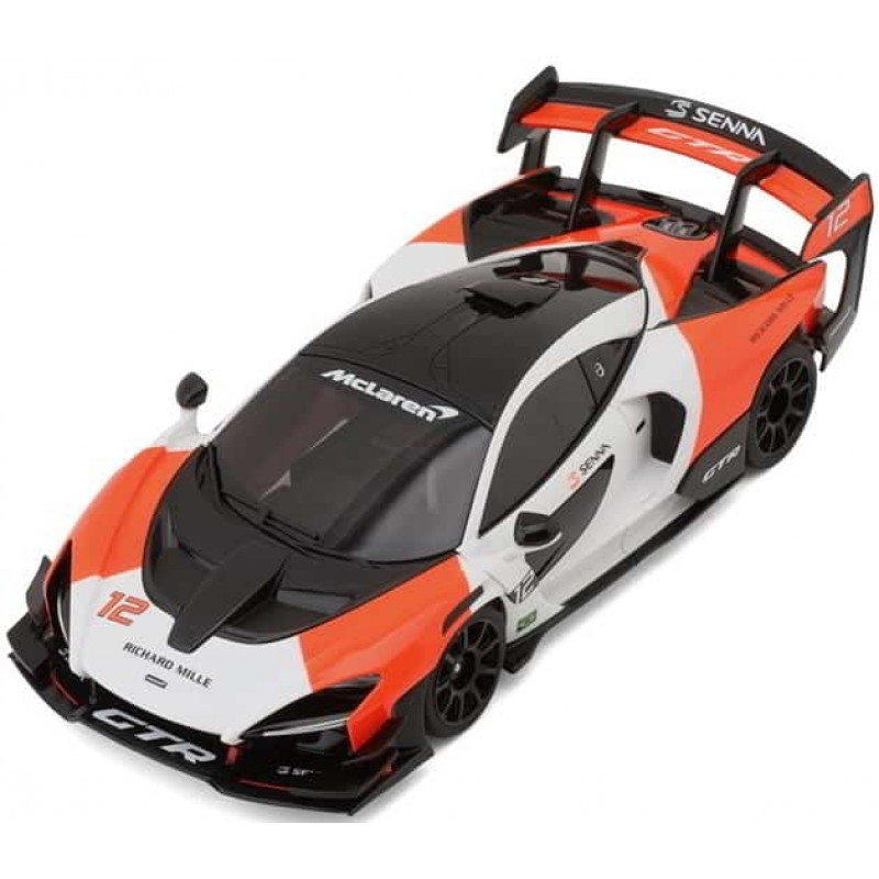 Kyosho MR-03 Mini-Z RWD ReadySet w/McLaren Senna GTR Body (White/Red) w/KT-531P 2.4GHz Radio