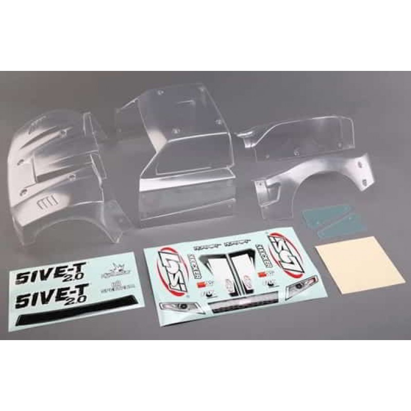 Losi 5IVE-T 2.0 Complete Body Set Clear LOS350006