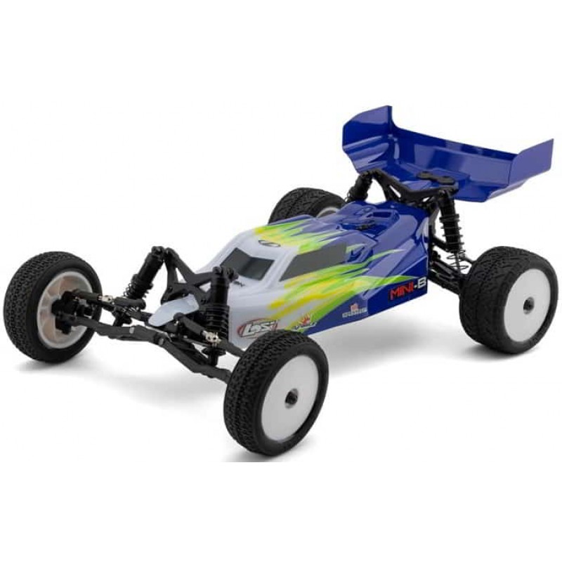 Losi Mini-B 1/16 Brushed RTR 2WD Buggy (Blue / White)