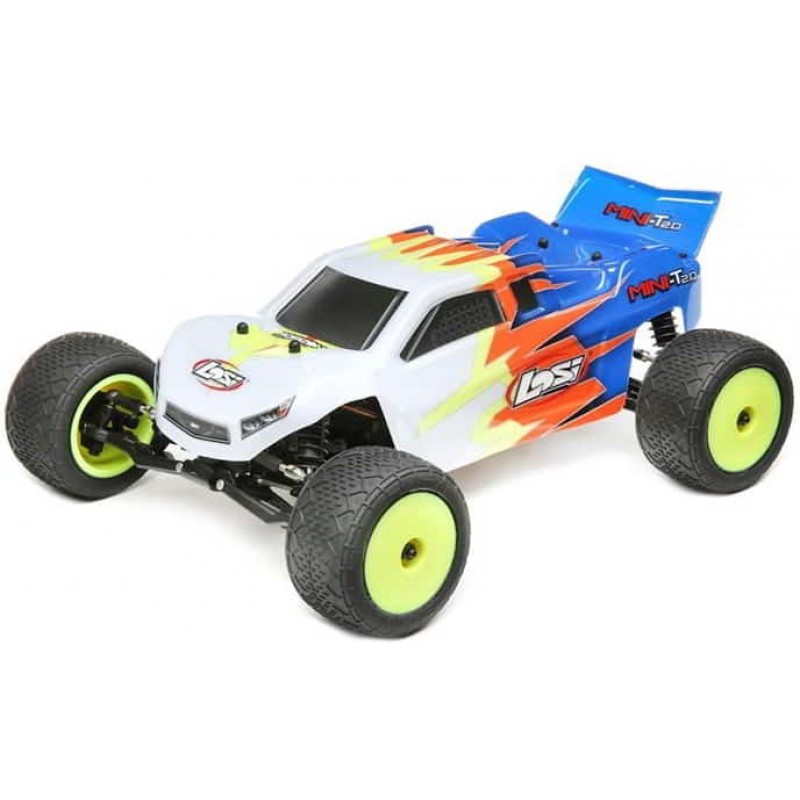 Losi Mini-T 2.0 RTR 1/18 Scale 2WD Truck (Blue/White)