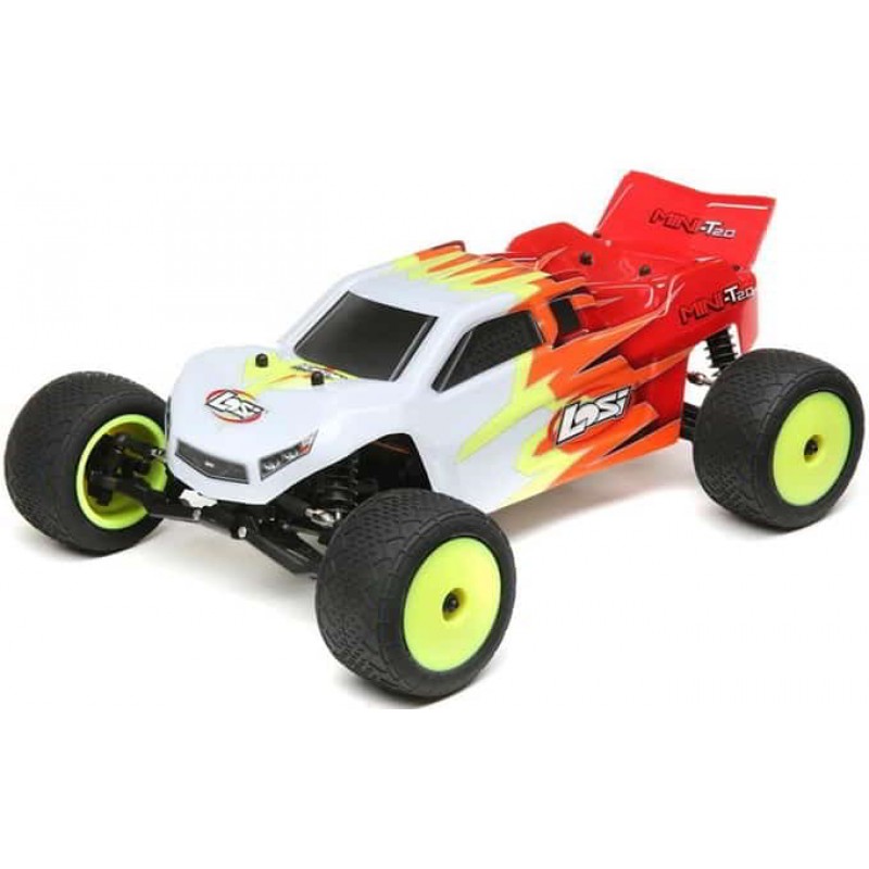 Losi Mini-T 2.0 RTR 1/18 Scale 2WD Truck (Red/White)