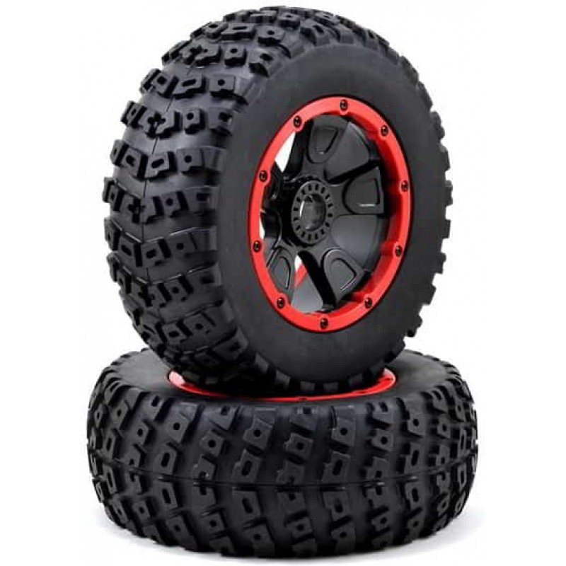 Losi Premounted Tires Desert Buggy 4WD XL LOS45004