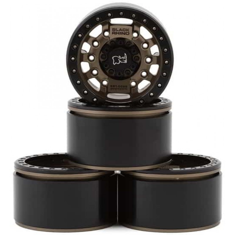 RC4WD Black Rhino Avenger 1.9 Aluminum Internal Beadlock Wheels (Bronze) (4)