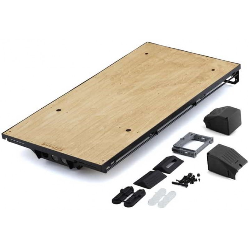 RC4WD CChand Wood Rear Bed Set for Traxxas TRX-6 Ultimate RC Hauler w/Tool Boxes