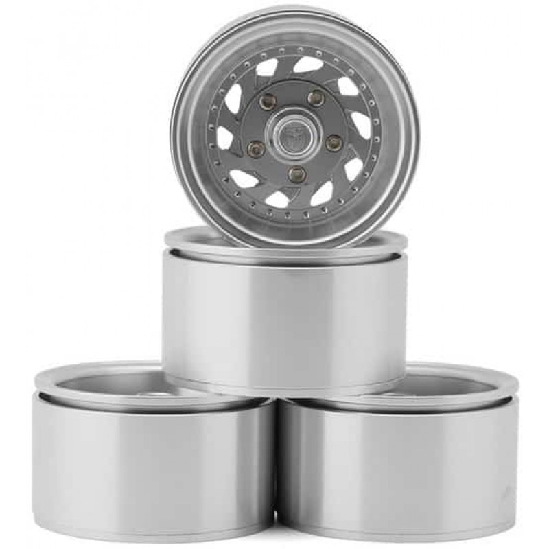 RC4WD Centerline Warrior Deep Dish 1.9" Wheels (Silver) (4)