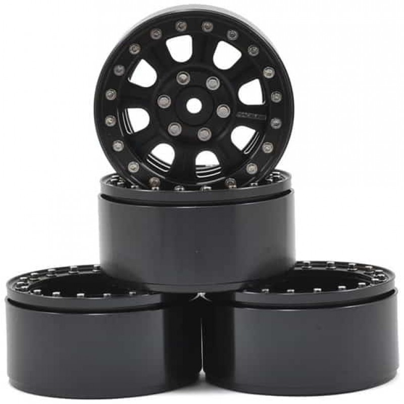 RC4WD Raceline Monster 1.9 Beadlock Wheels Black RC4Z-W0185