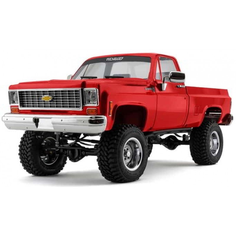 RC4WD Trail Finder 2 "LWB" RTR Scale Truck w/ Chevrolet K10 Scottsdale Hard Body (Red)