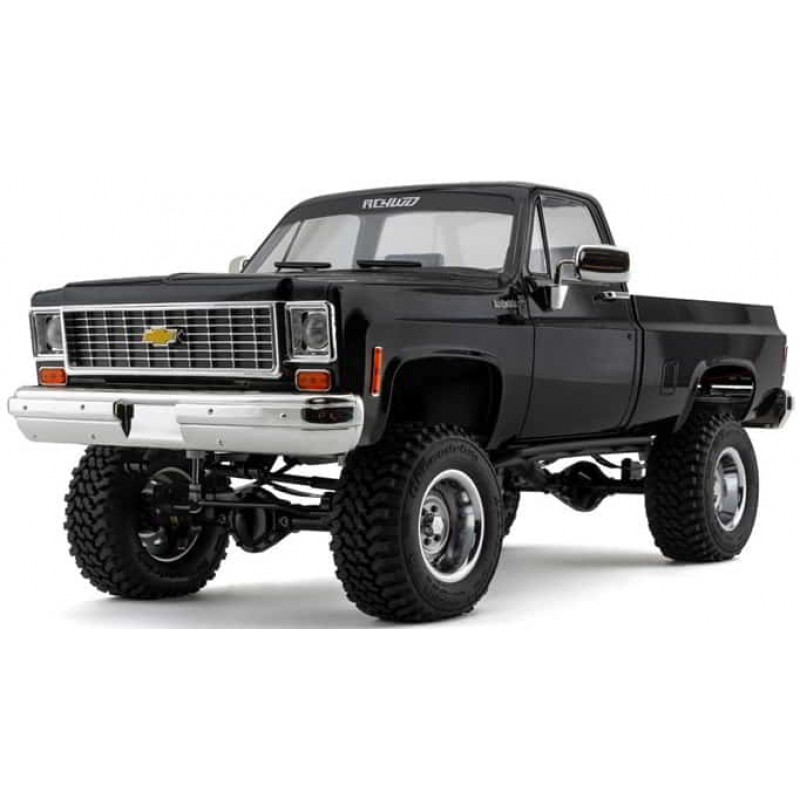 RC4WD Trail Finder 2 LWB RTR Scale Truck w/Chevrolet K10 Scottsdale Hard Body (Black)