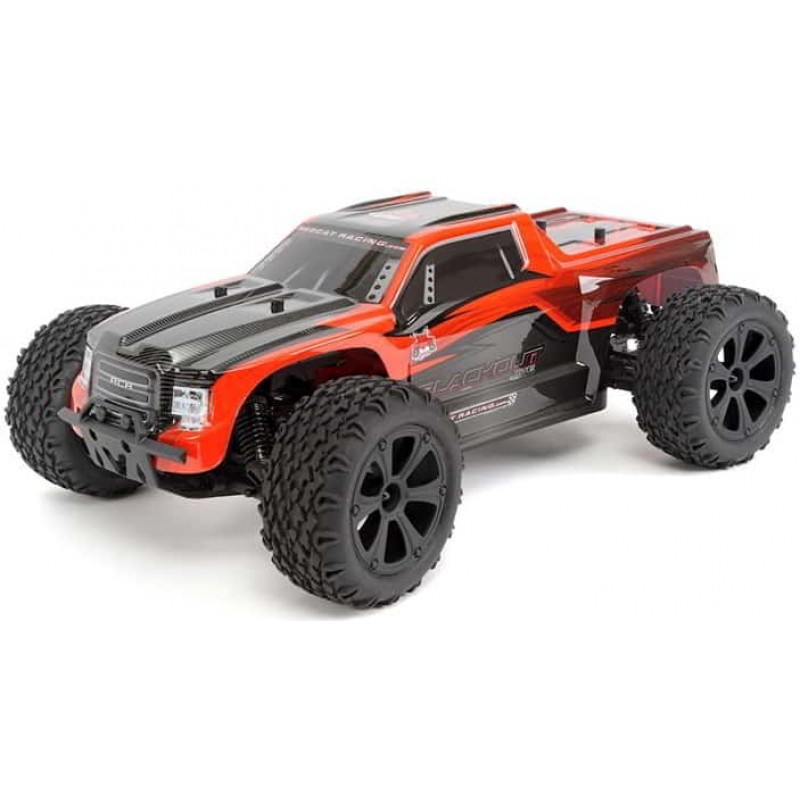 Redcat Racing Blackout XTE 1/10 Scale Electric Monster Truck REDBLACKOUT-XTE-REDTRUCK