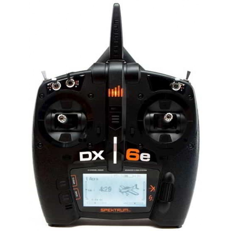 Spektrum DX6e 6-Channel DSMX Transmitter Only SPMR6655