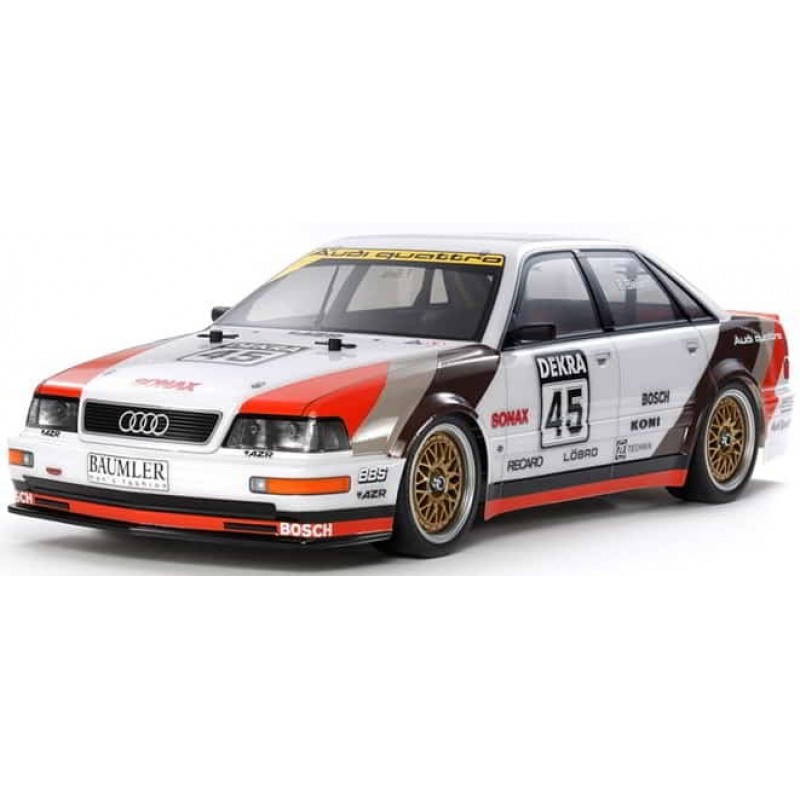 Tamiya 1991 Audi V8 Touring 1/10 4WD Electric Touring Car Kit (TT-02)