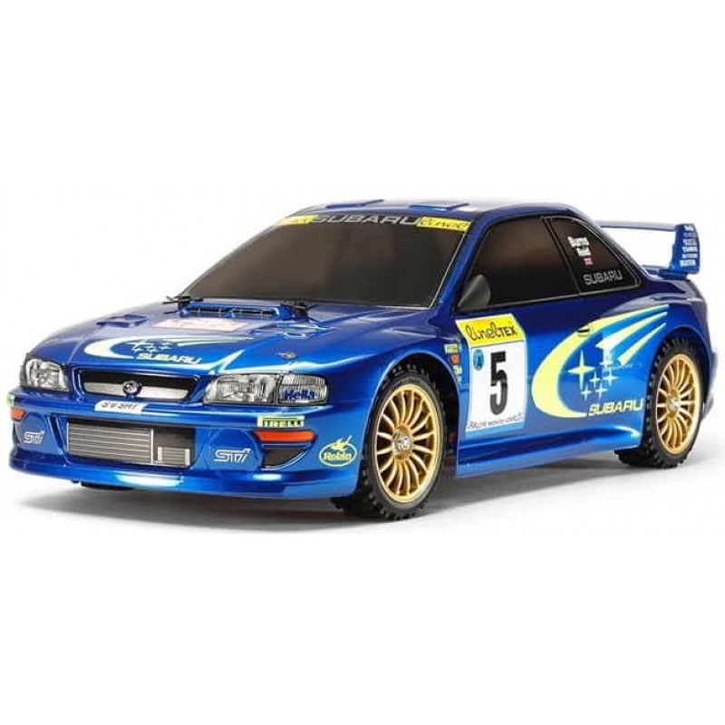 Tamiya 1999 Subaru Impreza STI Monte-Carlo 1/10 4WD Electric Rally Car Kit (TT-02)