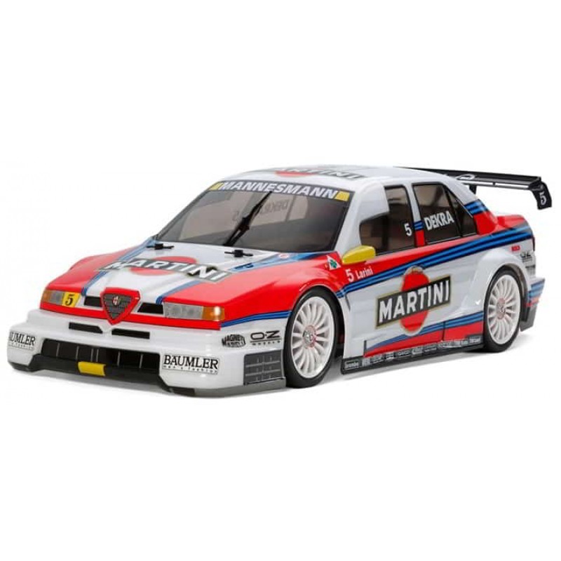 Tamiya Alfa Romeo 155 V6 TI Martini 1/10 4WD Electric Touring Car Kit (TT-02)