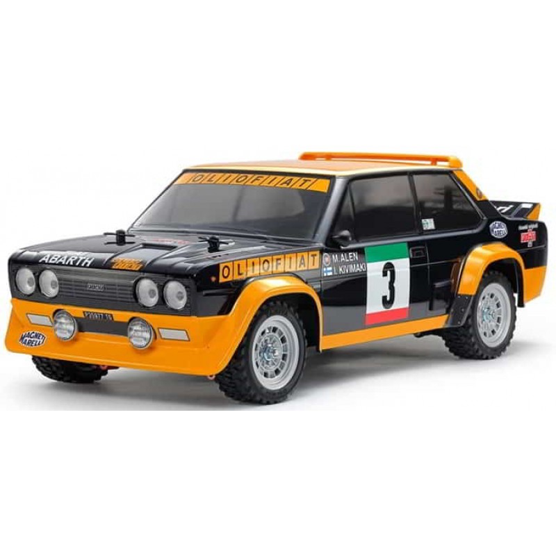 Tamiya Fiat 131 Abarth Rally 1/10 4WD Electric Rally Car Kit (MF-01X) (Limited Edition Painted Body)