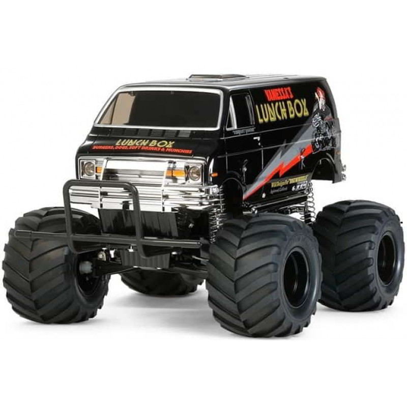 Tamiya Lunch Box "Black Edition" 2WD Electric Monster Truck Kit