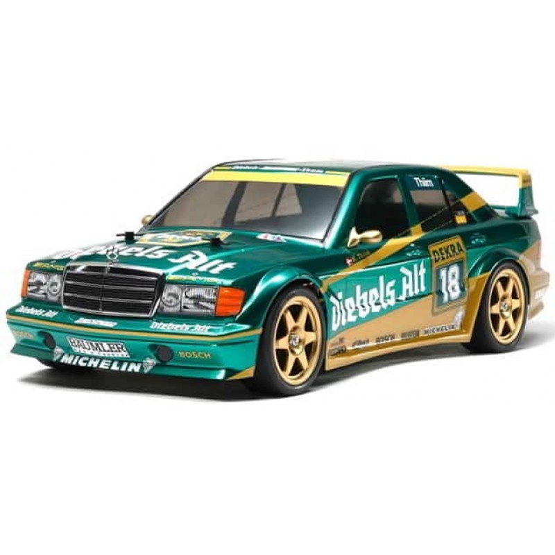 Tamiya Mercedes 190E 2.5-16 EvoII Diebels-Alt 1/10 4WD Electric Touring Car Kit (TT-01E)