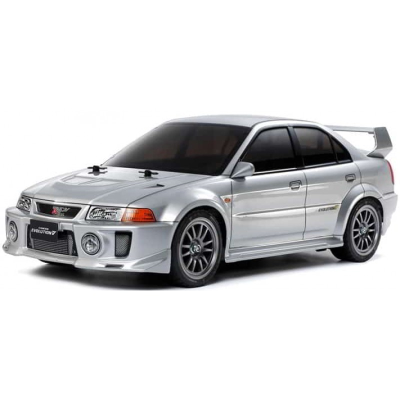 Tamiya Mitsubishi Lancer Evolution V 1/10 4WD Electric Rally Car Kit (TT-02)