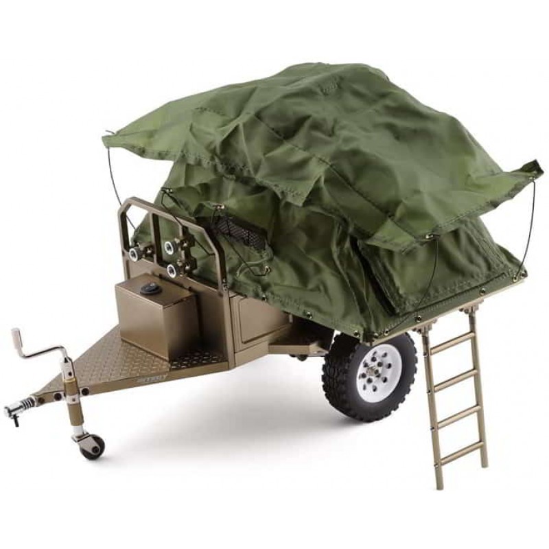 Team Integy Realistic Model Roof Top Tent Camping Trailer