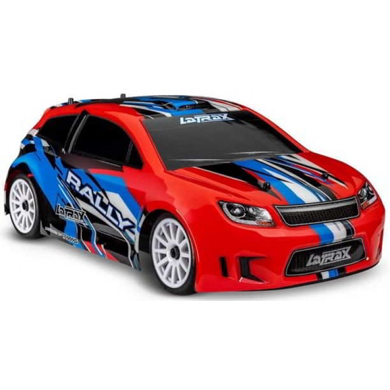 Traxxas 1/18 Latrax Rally RTR 4WD Electric Rally Car (Red) w/2.4GHz Radio, Battery & AC Charger