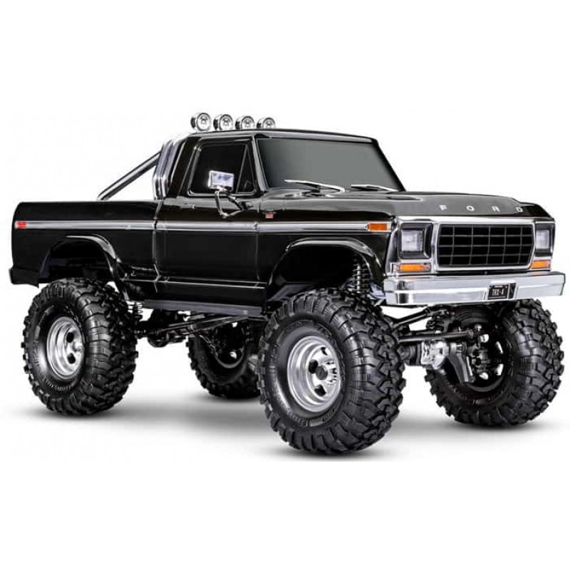 Traxxas TRX-4 1/10 High Trail Edition RC Crawler w/'79 Ford F-150 Ranger XLT Body (Black) & TQi 2.4GHz Radio