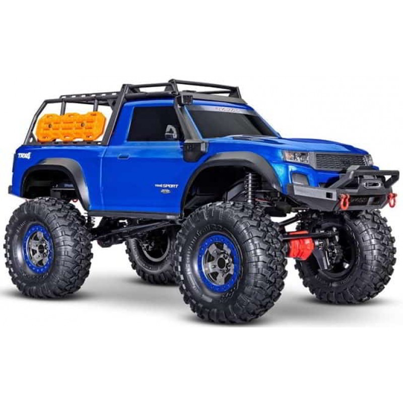 Traxxas TRX-4 Sport High Trail Edition 1/10 Scale Trail Rock Crawler (Blue) w/TQ 2.4GHz Radio