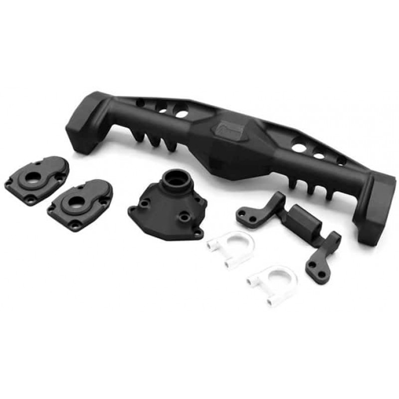 Vanquish Currie F9 Black Anodized Rear Axle for Axial SCX10 III VPS08492