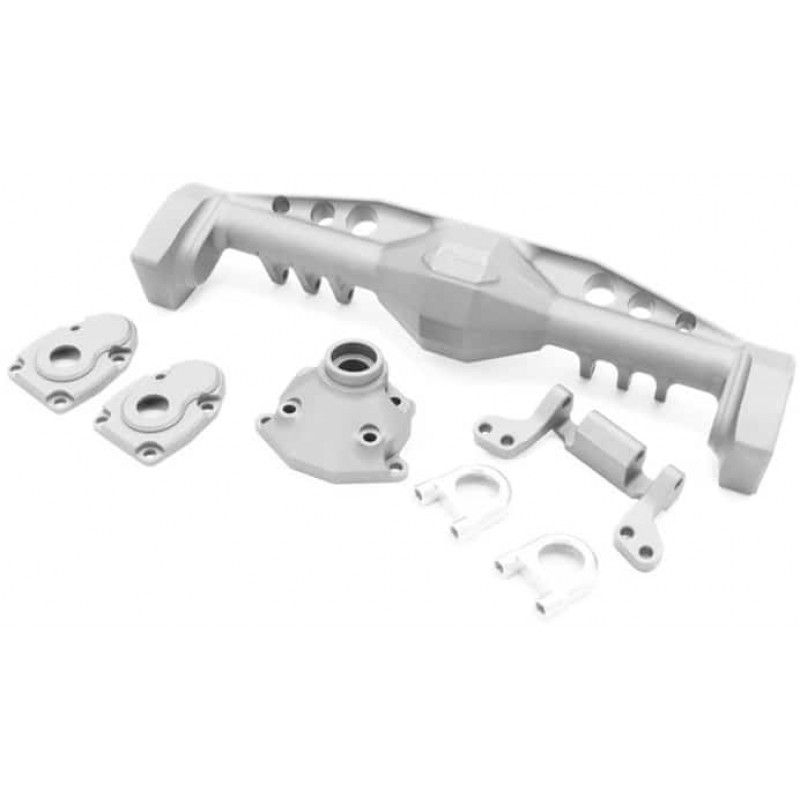 Vanquish Currie F9 Clear Anodized Rear Axle for Axial SCX10 III VPS08493