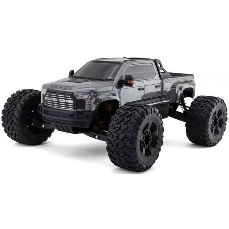 Arrma Big Rock 6S BLX 1/7 RTR 4WD Electric Brushless Monster Truck (Gunmetal) w/SLT3 2.4GHz Radio